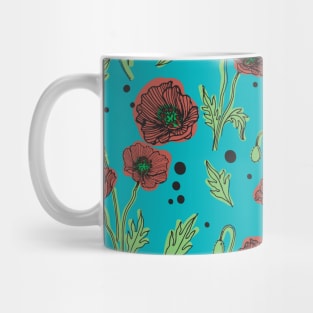 Icelandic Poppies Mug